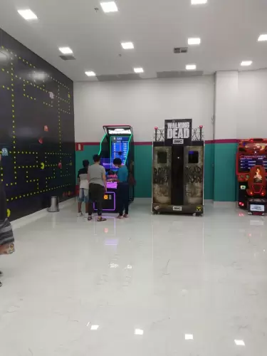 Projeto comercial da loja Fun Games - Minas Shopping.