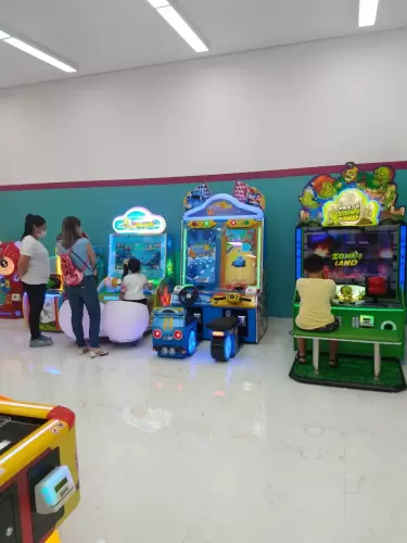 Projeto comercial da loja Fun Games - Minas Shopping.