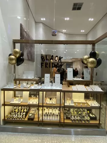 Loja comercial da Confiança Jóias - Minas Shoppint.