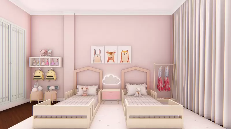 Quarto infantil Montessoriano