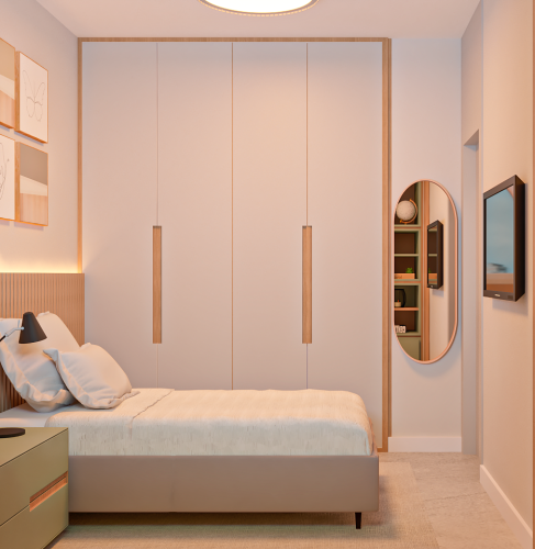 Quarto feminino adolescente