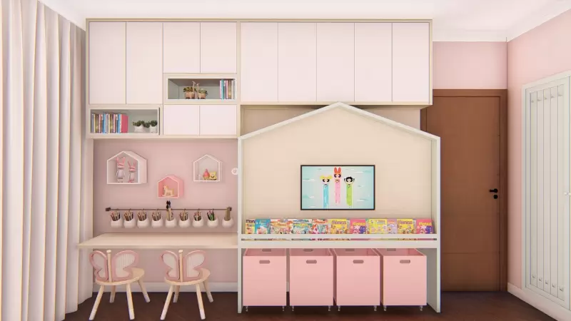 Quarto infantil Montessoriano
