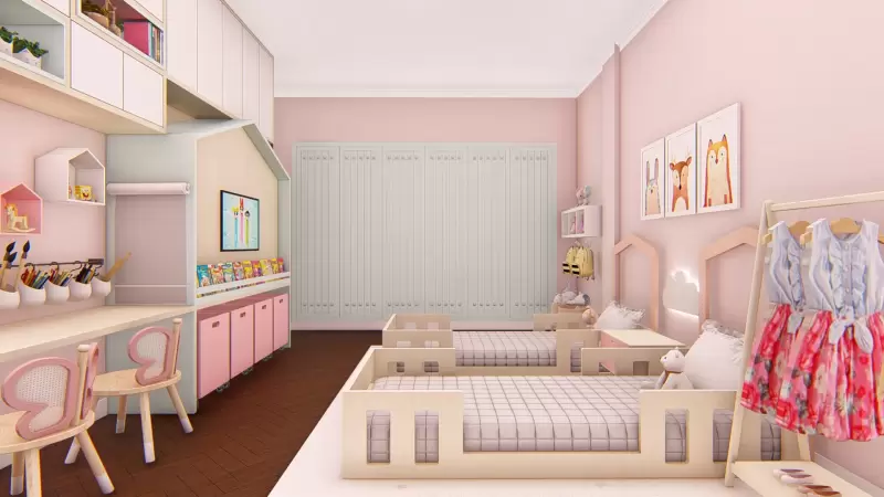 Quarto infantil Montessoriano
