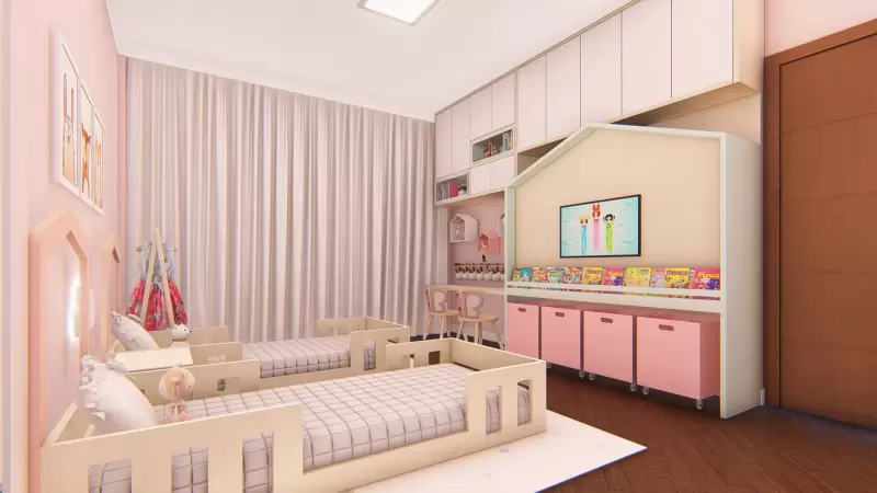 Quarto infantil Montessoriano