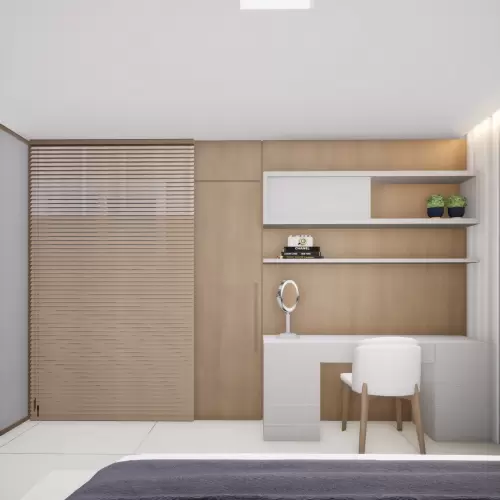 Suíte Casal*Projeto feito em parceria com o arquiteto Tadeu Barbosa.