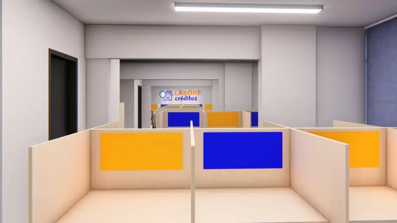 Projeto comercial para a Labore Créditos 