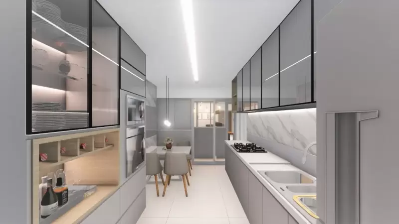 Cozinha*Projeto feito em parceria com o arquiteto Tadeu Barbosa.