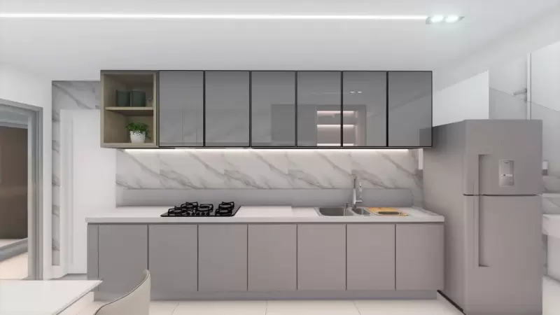 Cozinha*Projeto feito em parceria com o arquiteto Tadeu Barbosa.